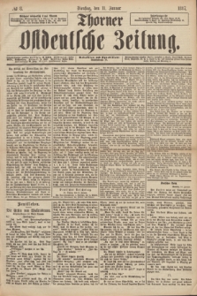 Thorner Ostdeutsche Zeitung. 1887, № 8 (11 Januar)