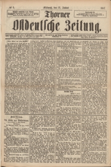 Thorner Ostdeutsche Zeitung. 1887, № 9 (12 Januar)