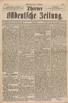Thorner Ostdeutsche Zeitung. 1887, № 27 (2 Februar)
