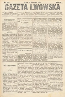 Gazeta Lwowska. 1889, nr 273
