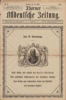 Thorner Ostdeutsche Zeitung. 1887, № 68 (22 März)
