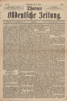 Thorner Ostdeutsche Zeitung. 1887, № 78 (2 April)