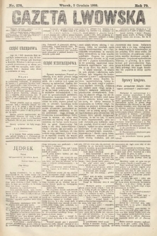 Gazeta Lwowska. 1889, nr 278
