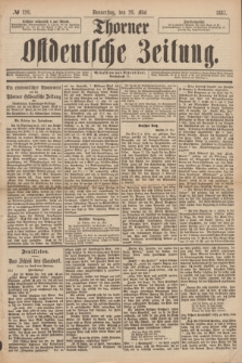 Thorner Ostdeutsche Zeitung. 1887, № 120 (26 Mai)