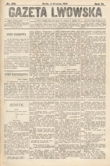 Gazeta Lwowska. 1889, nr 279