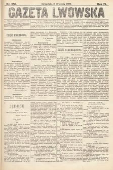 Gazeta Lwowska. 1889, nr 280