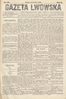 Gazeta Lwowska. 1889, nr 287