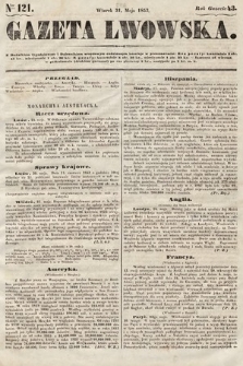 Gazeta Lwowska. 1853, nr 121