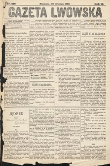 Gazeta Lwowska. 1889, nr 299