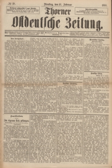 Thorner Ostdeutsche Zeitung. 1888, № 38 (14 Februar)