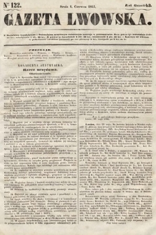 Gazeta Lwowska. 1853, nr 122