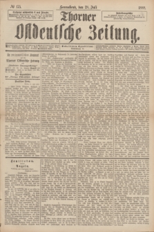 Thorner Ostdeutsche Zeitung. 1888, № 175 (28 Juli)