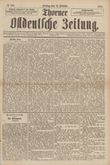 Thorner Ostdeutsche Zeitung. 1888, № 240 (12 Oktober)