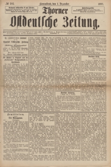 Thorner Ostdeutsche Zeitung. 1888, № 283 (1 Dezember)