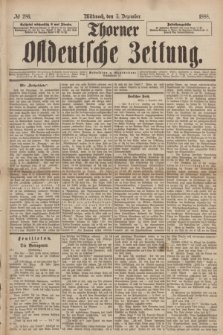 Thorner Ostdeutsche Zeitung. 1888, № 286 (5 Dezember)