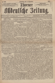 Thorner Ostdeutsche Zeitung. 1888, № 290 (9 Dezember)