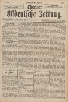 Thorner Ostdeutsche Zeitung. 1888, № 294 (14 Dezember)