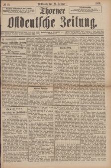 Thorner Ostdeutsche Zeitung. 1889, № 19 (23 Januar)