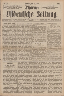 Thorner Ostdeutsche Zeitung. 1889, № 79 (3 April)
