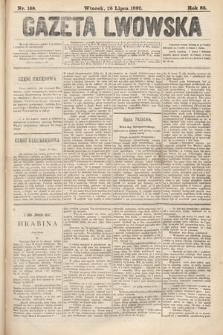 Gazeta Lwowska. 1892, nr 168