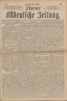 Thorner Ostdeutsche Zeitung. 1889, № 111 (12 Mai)