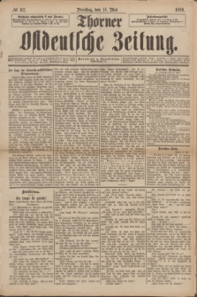 Thorner Ostdeutsche Zeitung. 1889, № 112 (14 Mai)