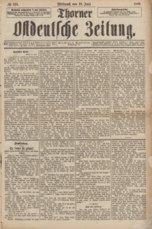Thorner Ostdeutsche Zeitung. 1889, № 140 (19 Juni)
