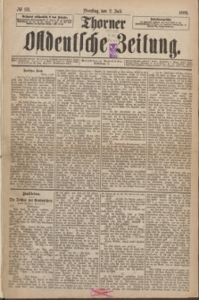 Thorner Ostdeutsche Zeitung. 1889, № 151 (2 Juli)