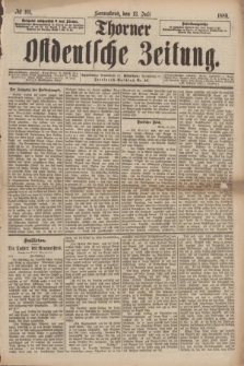 Thorner Ostdeutsche Zeitung. 1889, № 161 (13 Juli)
