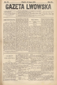 Gazeta Lwowska. 1892, nr 171