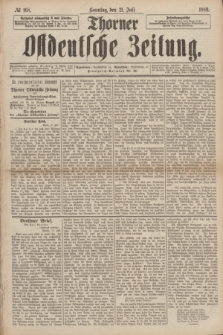 Thorner Ostdeutsche Zeitung. 1889, № 168 (21 Juli)