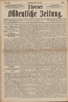 Thorner Ostdeutsche Zeitung. 1889, № 169 (23 Juli)