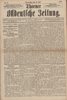 Thorner Ostdeutsche Zeitung. 1889, № 171 (25 Juli)
