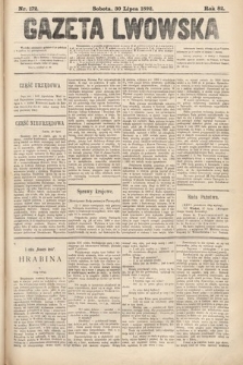 Gazeta Lwowska. 1892, nr 172