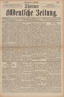 Thorner Ostdeutsche Zeitung. 1889, № 232 (4 Oktober)