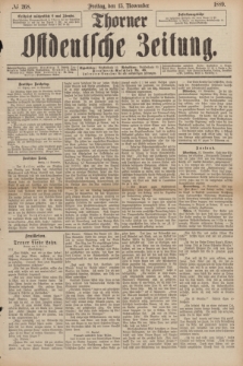 Thorner Ostdeutsche Zeitung. 1889, № 268 (15 November)