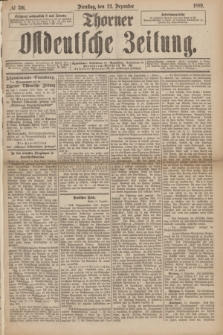 Thorner Ostdeutsche Zeitung. 1889, № 301 (24 Dezember)