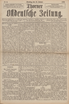 Thorner Ostdeutsche Zeitung. 1890, № 11 (14 Januar)