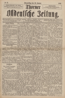 Thorner Ostdeutsche Zeitung. 1890, № 13 (16 Januar)