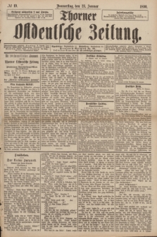 Thorner Ostdeutsche Zeitung. 1890, № 19 (23 Januar)
