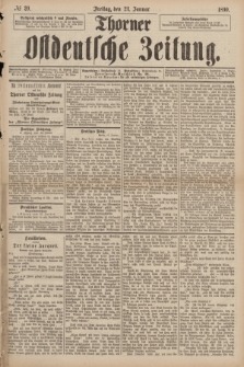 Thorner Ostdeutsche Zeitung. 1890, № 20 (24 Januar)