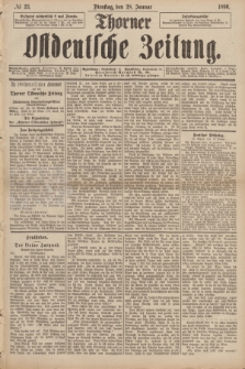 Thorner Ostdeutsche Zeitung. 1890, № 23 (28 Januar)