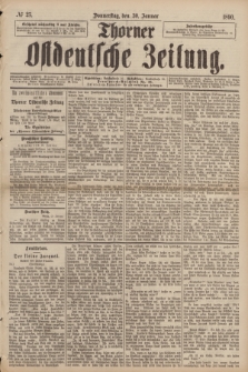 Thorner Ostdeutsche Zeitung. 1890, № 25 (30 Januar)