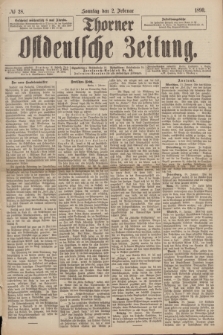 Thorner Ostdeutsche Zeitung. 1890, № 28 (2 Februar)