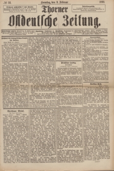 Thorner Ostdeutsche Zeitung. 1890, № 34 (9 Februar)