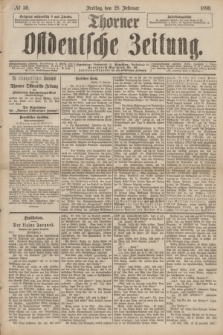 Thorner Ostdeutsche Zeitung. 1890, № 50 (28 Februar)