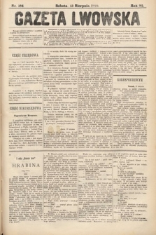 Gazeta Lwowska. 1892, nr 184