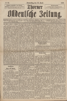 Thorner Ostdeutsche Zeitung. 1890, № 95 (24 April)