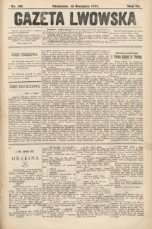 Gazeta Lwowska. 1892, nr 185