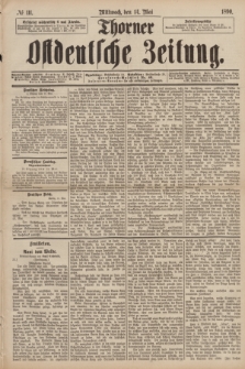 Thorner Ostdeutsche Zeitung. 1890, № 111 (14 Mai)